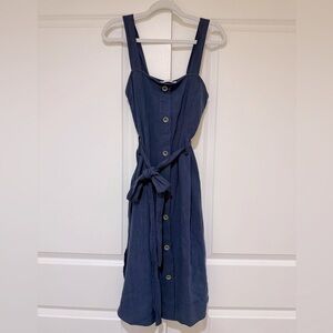 Potter's pot dress size  L like new cotton/linen